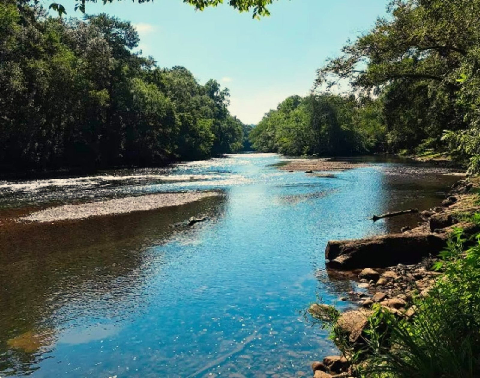 The Ocoee River near Benton, Tennessee
